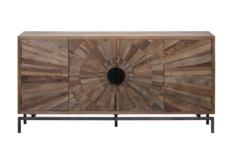 Sunburst Recycled Elm Sideboard