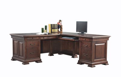 Classic Cherry 72" Desk w/ Return Cherry - D2-CK172FR