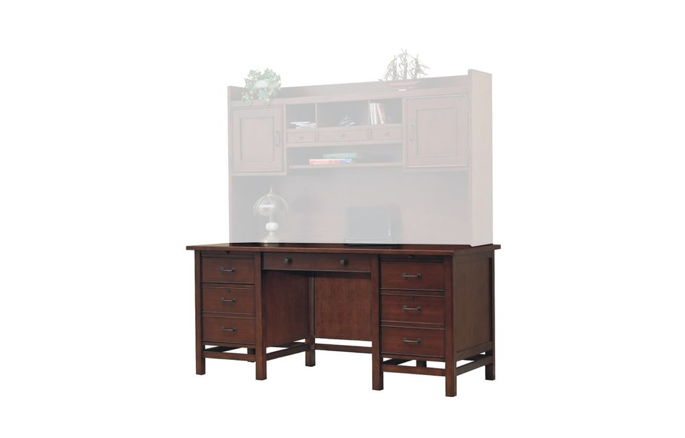 Willow Creek 66" Flattop Desk  - D2-WC166F