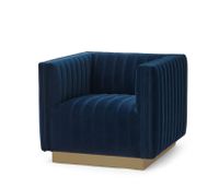 Elba Mid Century Chair Velvet