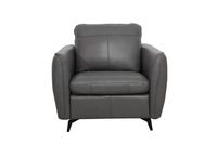 ARIEL GENUINE CHAIR - GREY