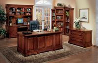 Country Cherry 72" Flattop Desk Cherry - D2-K172F