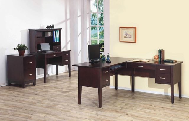 Kingston 42" Desk Hutch Espresso - D2-KT142H