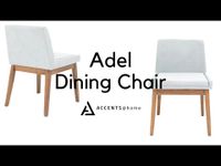 Adel Dining Chair - Grey