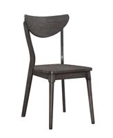 Eureka Open Back Side Chair Dark Grey