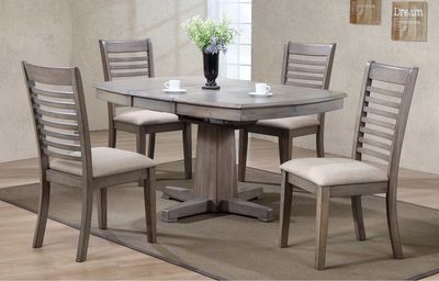 Ventura 57" Pedestal Table  - T1-VT4257