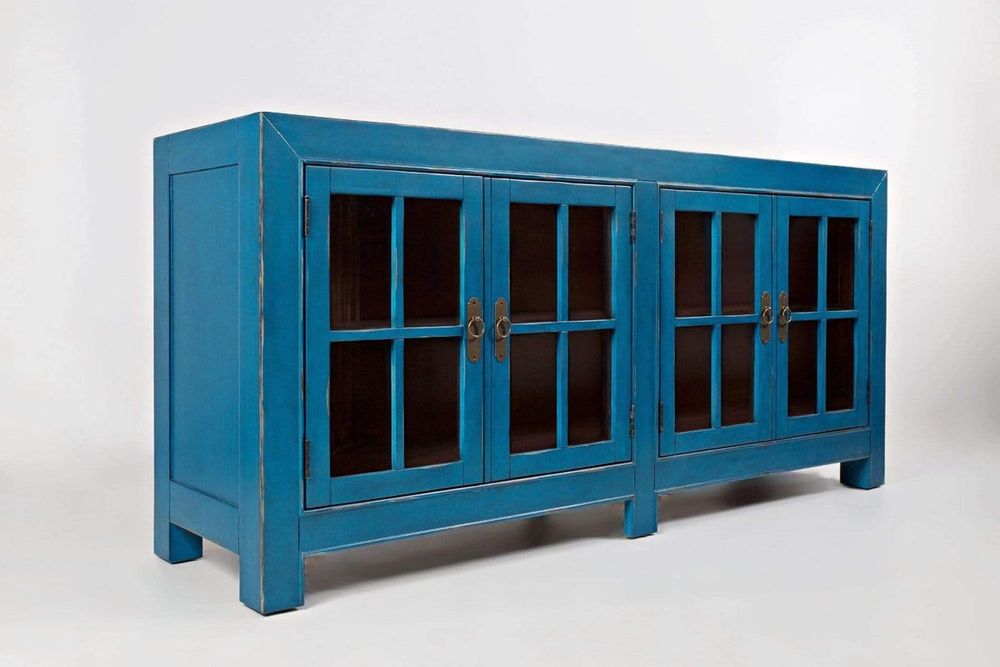 Aquitaine Accent Cabinet - Blue