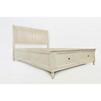 Avignon Storage Bed- Yellow - Queen