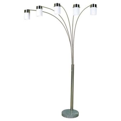 Frosty 5 Lite Arc Floor Lamp