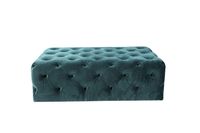 Maja Ottoman - Dark Teal