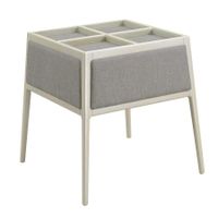 Marcella END TABLE WITH TEMPERED GLASS