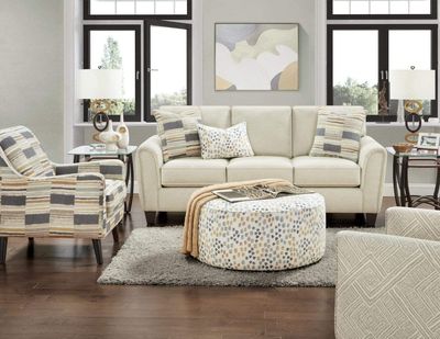 Revolution Max Linen Loveseat