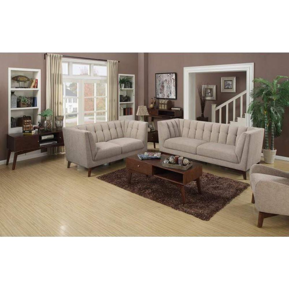 Studio Fabric Upholstery Sofa (Floor Model As Is)
