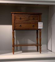 Three Drawer End Table