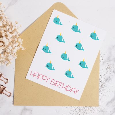 Narwhal Bday - Hoot Events