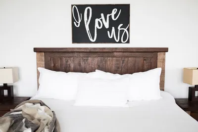 I Love Us (24x36) Wooden Sign