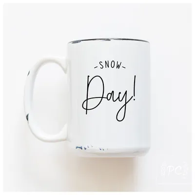 Snow Day / 15oz Mug - Prairie Chick Prints