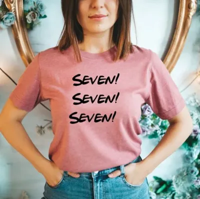 'Seven' Tee - Friends Closet Co