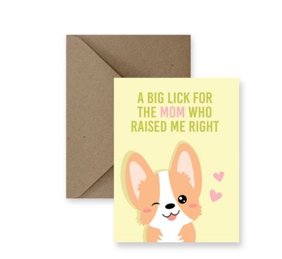 A Big Lick Card - IM Paper