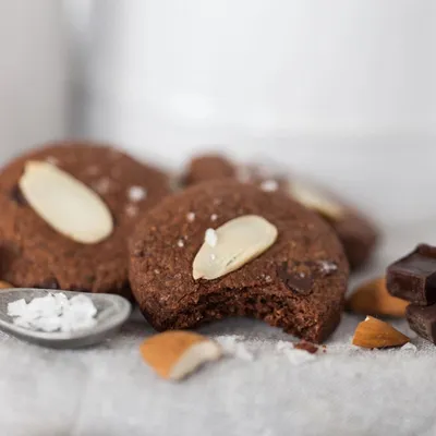 Dark Chocolate with Almonds & Sea Salt - Real Treat