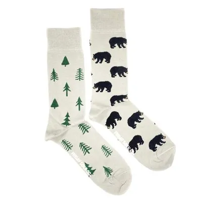 Bear + Tree Socks - Friday Sock Co
