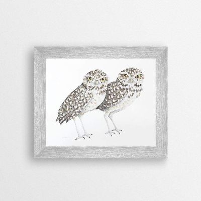 Burrowing Owl (8x10) Print - LND Art