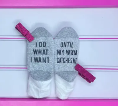 Do What I Want (Toddler) Socks - What She Said Creatives