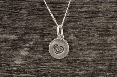 Mini Heart Necklace - Mackenzie Jones