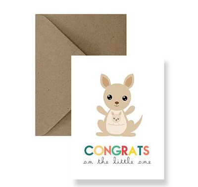 Congrats On The Little One Card - IM Paper