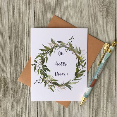 Oh, Hello There Card - Loft Designs Canada