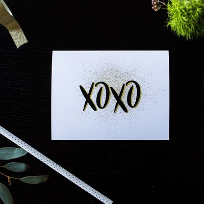 XOXO Card - Love Plus Design