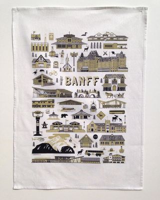 Banff Tea Towels - Fine Mesh