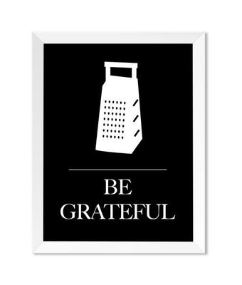 Be Grateful 8x10 Print - IM Paper Co