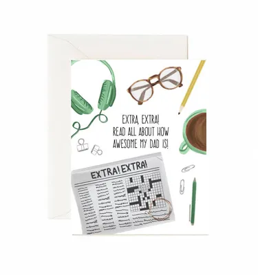 Extra, Extra! Card - Jaybee Designs