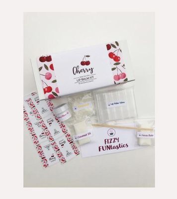 Cherry Lip Balm Kit - Fizzy Funtastics