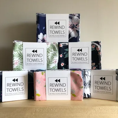 Rewind Towels / Florals - Rewind Reusables
