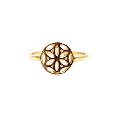 Infinite Gold Ring (Size 7) - Saraswati