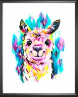 Rainbow Alpaca Print - Kay Rose Creative