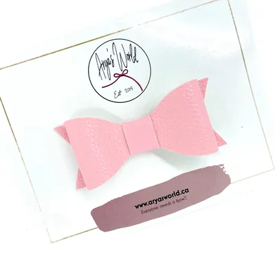 Light Pink Bow - Arya's World