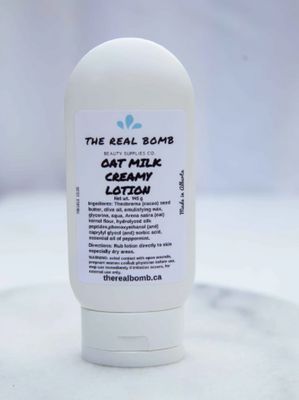 Oat Milk Creamy Lotion - The Real Bomb