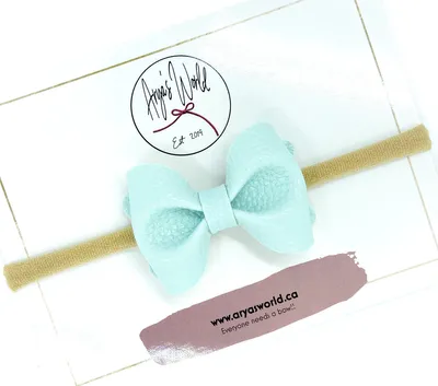 Tiffany Blue Bow - Arya's World