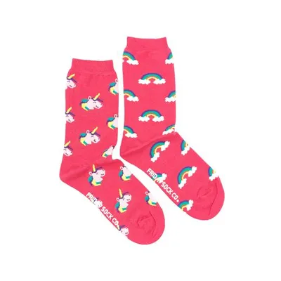 Unicorn & Rainbow Socks - Friday Sock Co