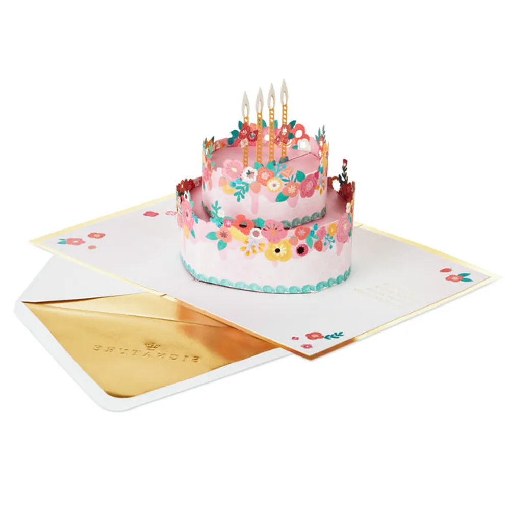  Hallmark Signature Paper Wonder Pop Up Birthday Card