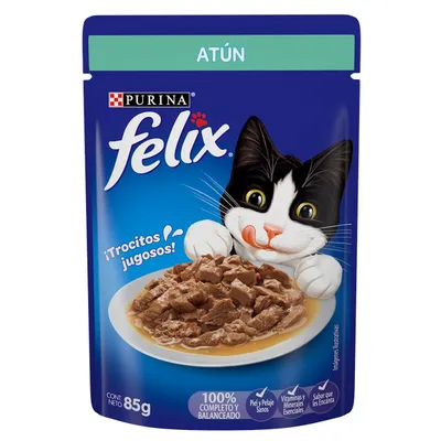 FELIX - Alimento Húmedo Gato Adulto Atún en Salsa 85 g