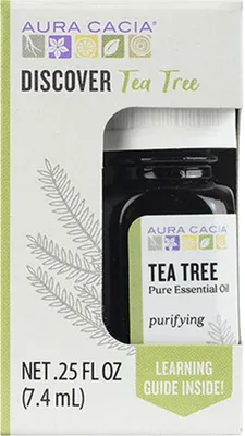 AURA CACIA Boxed Essential Oil - Tea Tree  (15 ml)