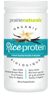 PRAIRIE NATURALS Organic Rice Protein (French Vanilla - 360 gr)