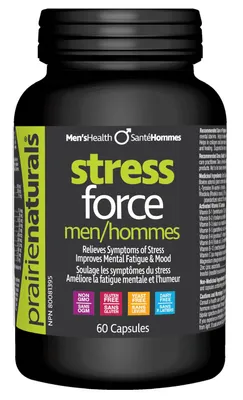 PRAIRIE NATURALS Stress Force Men (60 caps)