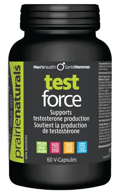 PRAIRIE NATURALS Test Force (60 veg caps)