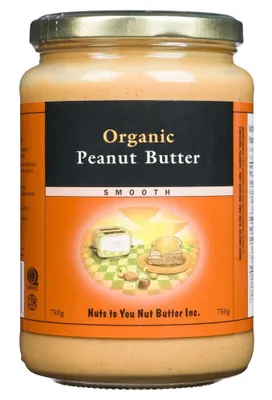 NUTS TO YOU Organic Peanut Butter Smooth ( gr
