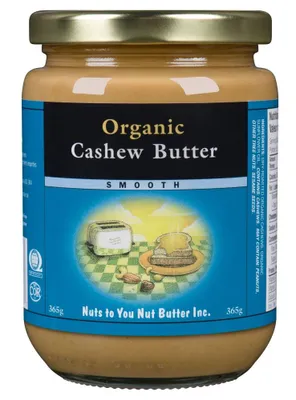 NUTS TO YOU Organic Cashew (365 gr)